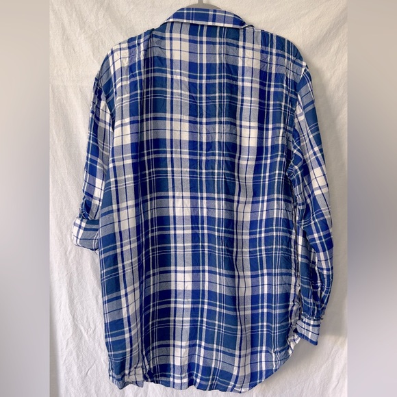 EXPRESS plaid flannel tunic - Picture 3 of 5